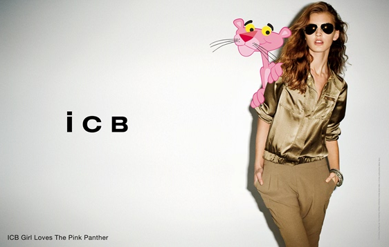 icb ss 2009 collection with Pink Panther