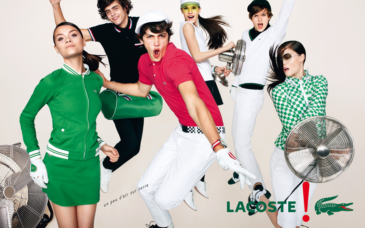 Lacoste Spring Summer 2009 ad campaign