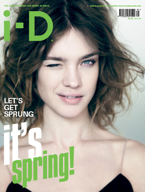 iD magazine spring 2010 cover Freja Natalia Vodianova by Paolo Roversi